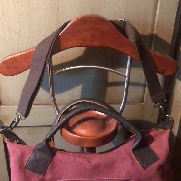 Women's Canvas K2 Handbag Vintage Large Pocket Shoulder Bag Hobo NWOT - Picture 5 of 8